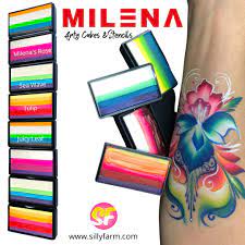 Sillyfarm BRUSH CAKE - MILENA'S COLLECTION "TULIP" ARTY BRUSH CAKE