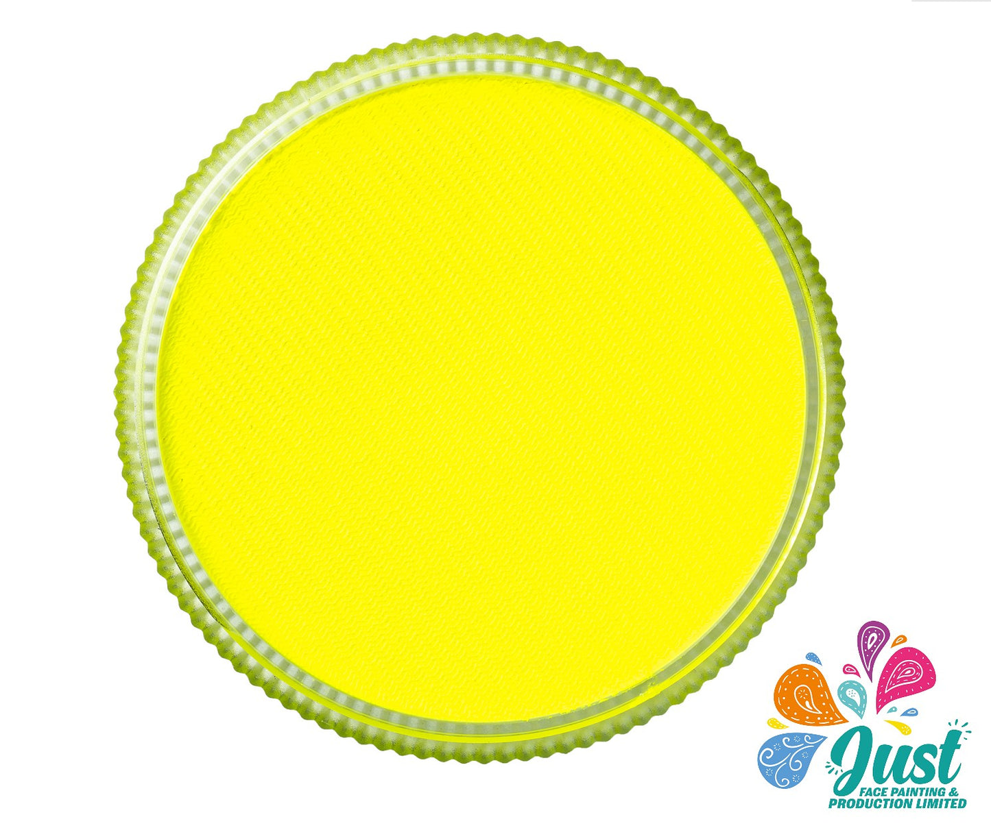 TAG Body Art - FACE AND BODY PAINT 32g - NEON YELLOW (UV EFFECT)