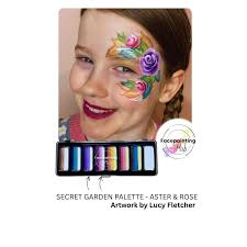 Face Painting Hub Palette - Secret Garden Palette