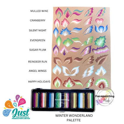 Face Painting Hub Palette - Winter Wonderland Palette (Limited Edition ✨) Christmas