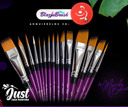 Blazin Brush - Script Liner 3