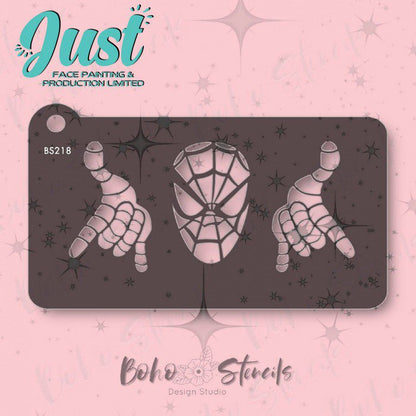 BOHO Stencils - BS0218 Spiderman
