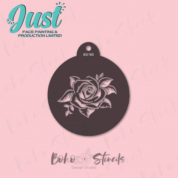 BOHO Stencils - BS0160 Rose one