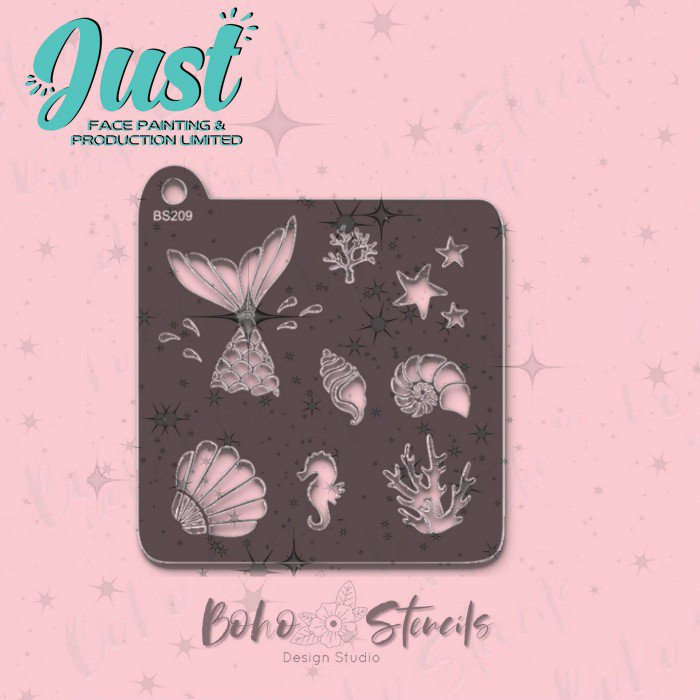BOHO Stencils - BS0209 Sea World