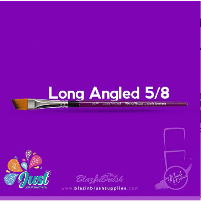 Blazin Brush - Long Angled 5/8
