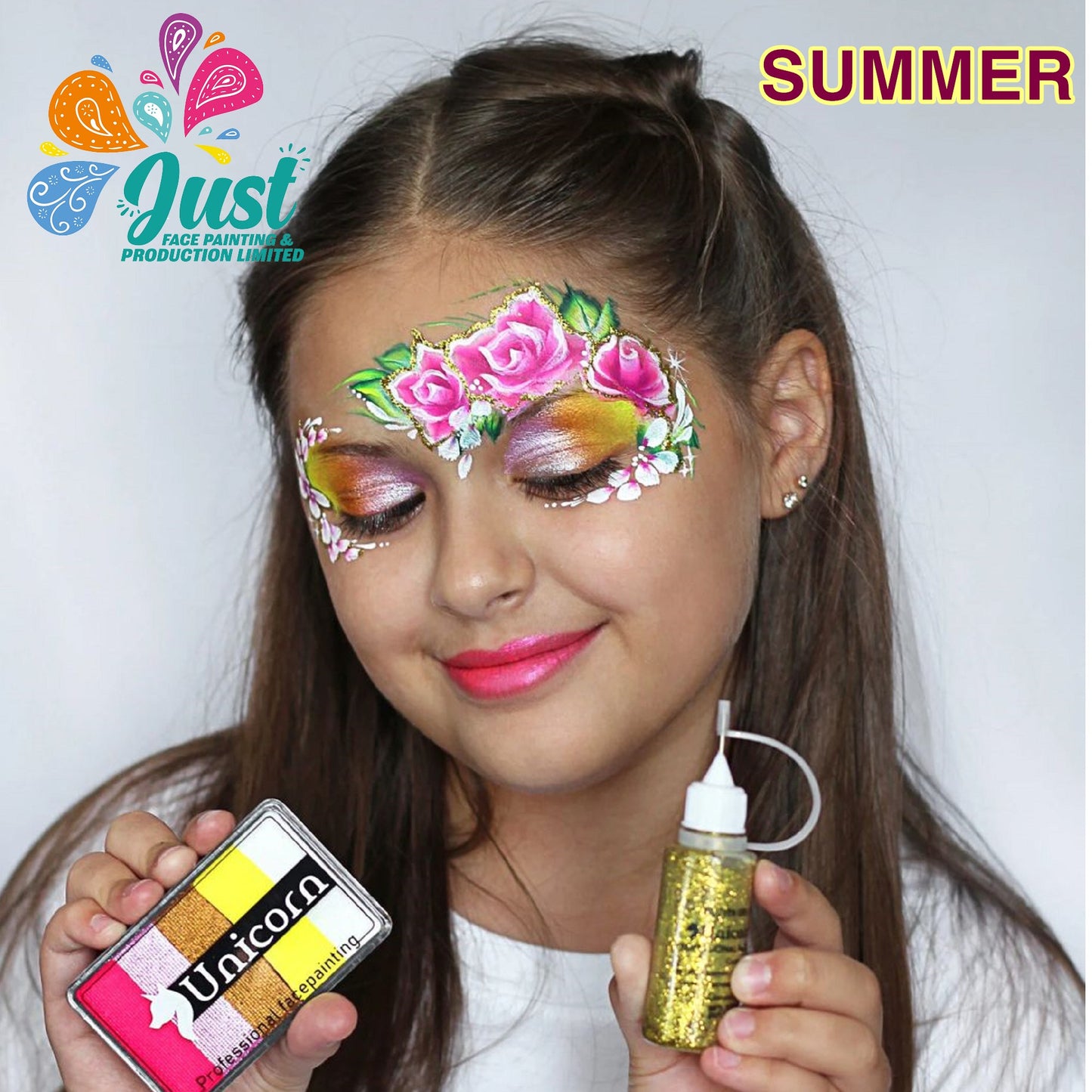 Unicorn Split Cake 50g - Аквагрим Unicorn Face Painting Summer