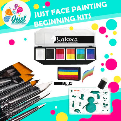 Just Face Painting - Beginning Kits (Unicorn Palette )