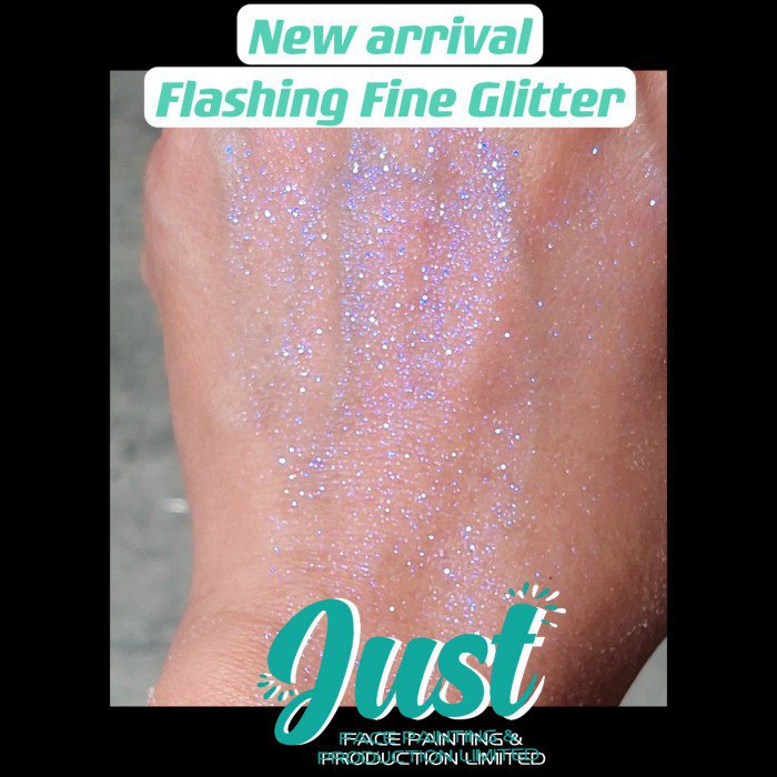 Just Face Painting - Flashing Fine Glitter - Purple (50g / 120g)