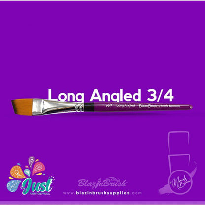 Blazin Brush - Long Angled 3/4