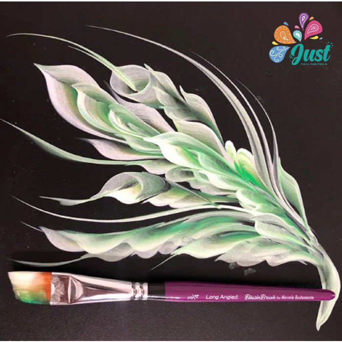 Blazin Brush - Long Angled 3/4