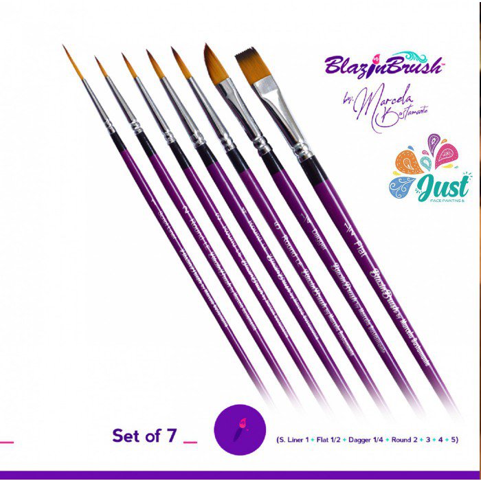 Blazin Brush - Set of 7 - LE (7 pcs)