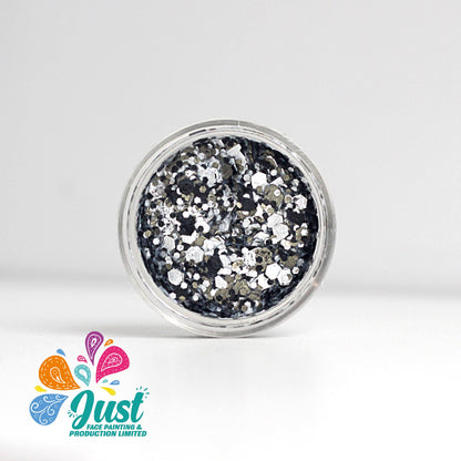 Unicorn Glitter - Cream-Glitter Unicorn Chess - Halloween Black