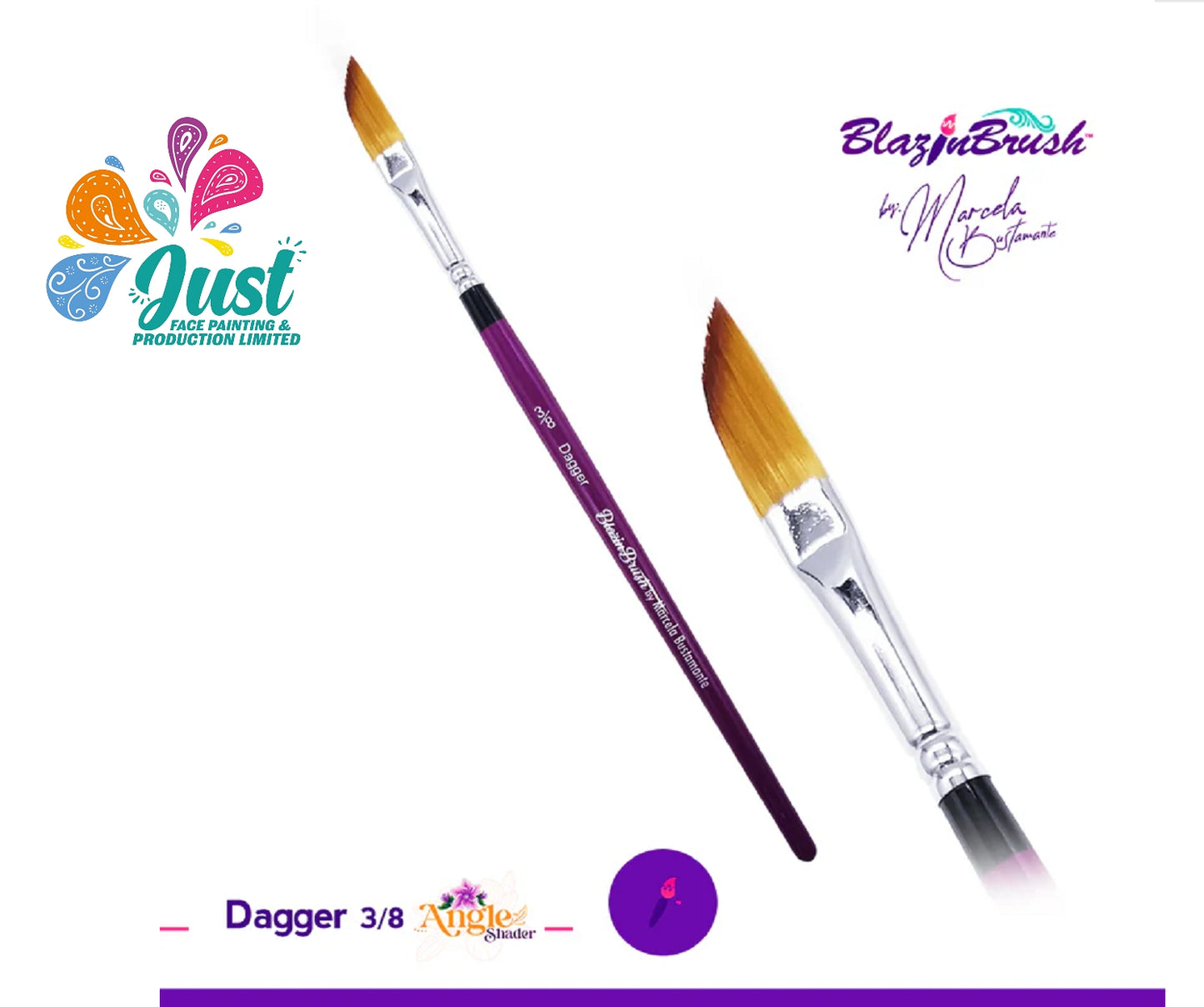 Blazin Brush - Dagger 3/8