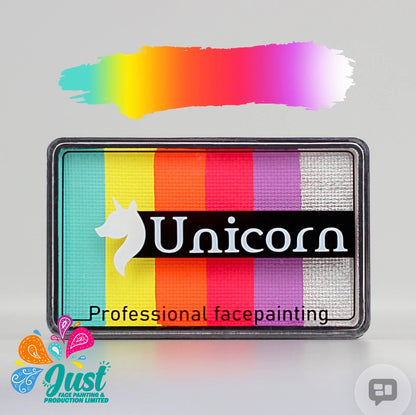 Unicorn Split Cake 50g - Аквагрим Unicorn Face Painting Lemonade