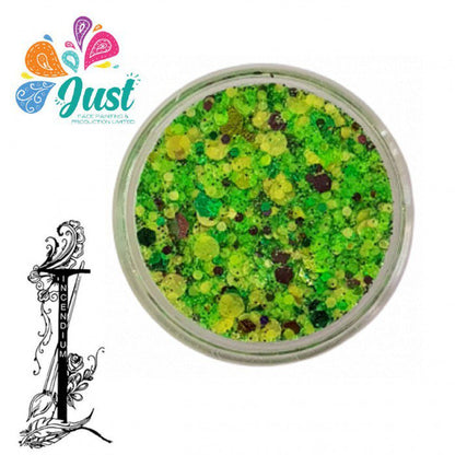 Essential Glitter Balm - ELECTRIC TINKERBELL (10g) - UV effect