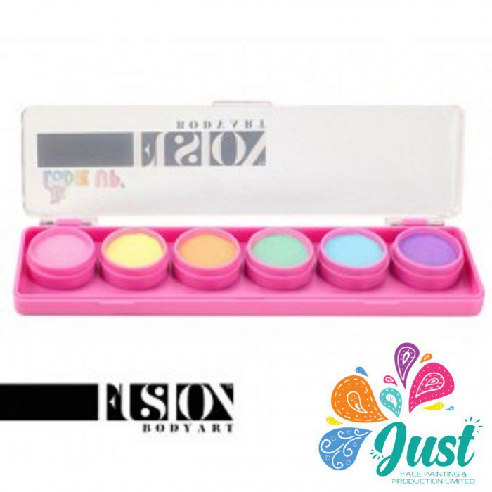 Fusion Face Painting Palette - Elodie's Pastel Delights Palette