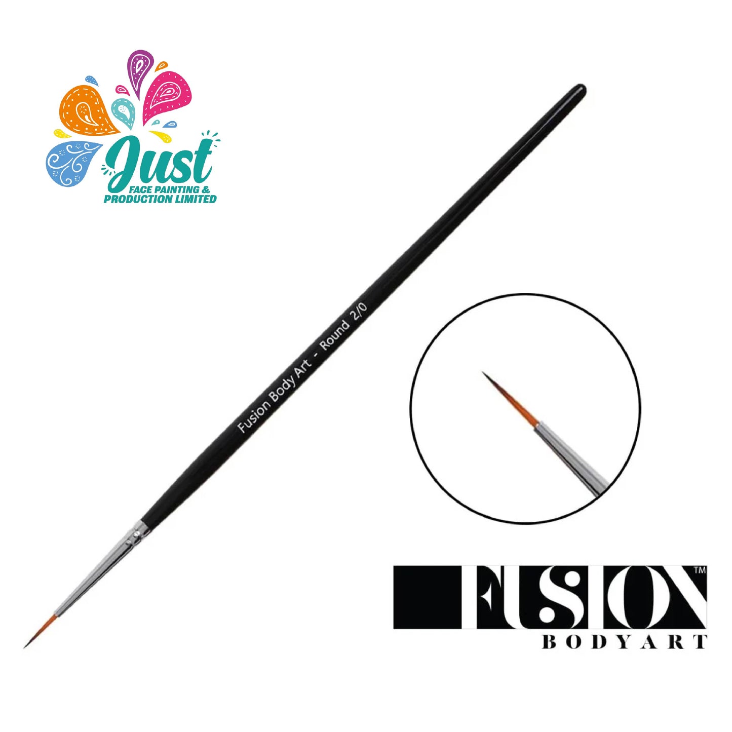 Fusion brush - FUSION BODY ART BRUSH - Round 2/0