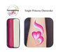 Face Painting Hub OneStroke Rainbow Cake - Rainbow, Rose, Skull