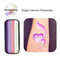 Face Painting Hub OneStroke Rainbow Cake - Rainbow, Rose, Skull