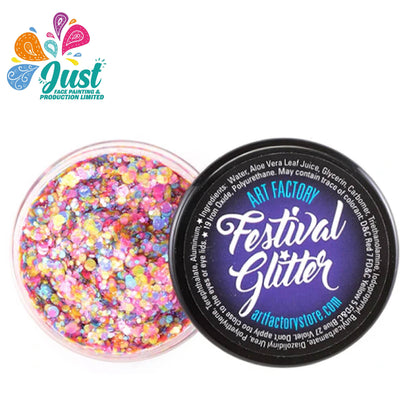 Art Factory Glitters - Festival Glitter Gel — Rave (UV Reactive)