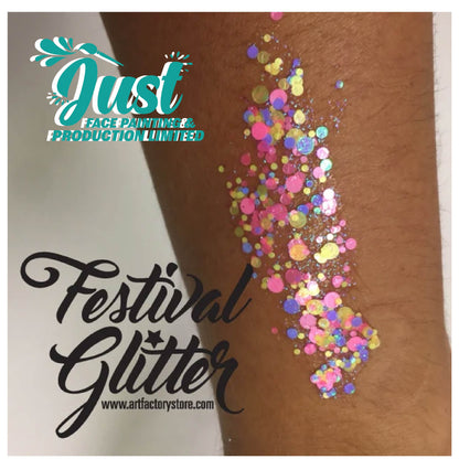 Art Factory Glitters - Festival Glitter Gel — Rave (UV Reactive)