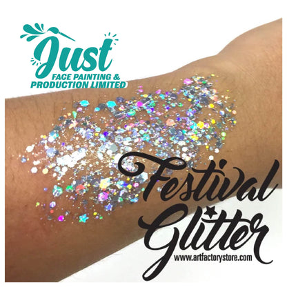 Art Factory Glitters - Festival Glitter Gel — Starstruck Silver