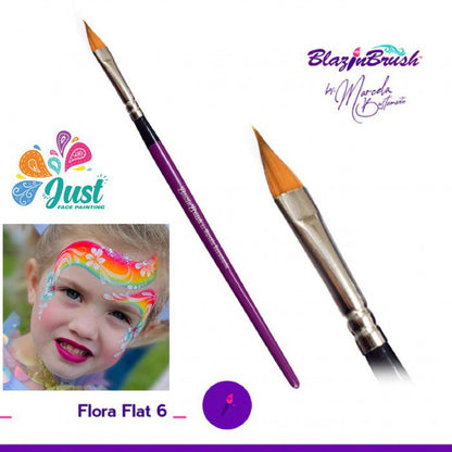 Blazin Brush - Flora Flat #6