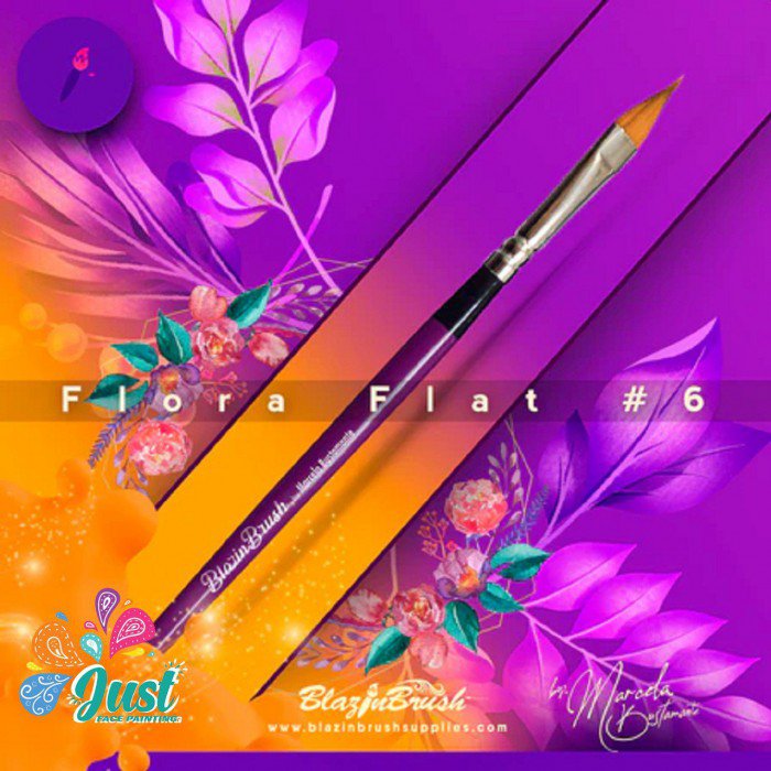 Blazin Brush - Flora Flat #6