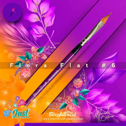 Blazin Brush - Flora Flat #6