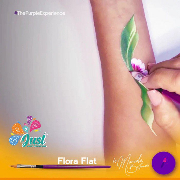 Blazin Brush - Flora Flat #6
