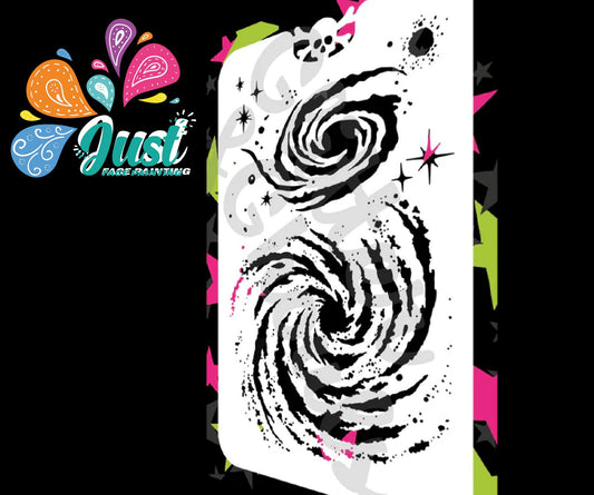 Glitter & Ghouls Stencils - Galaxy