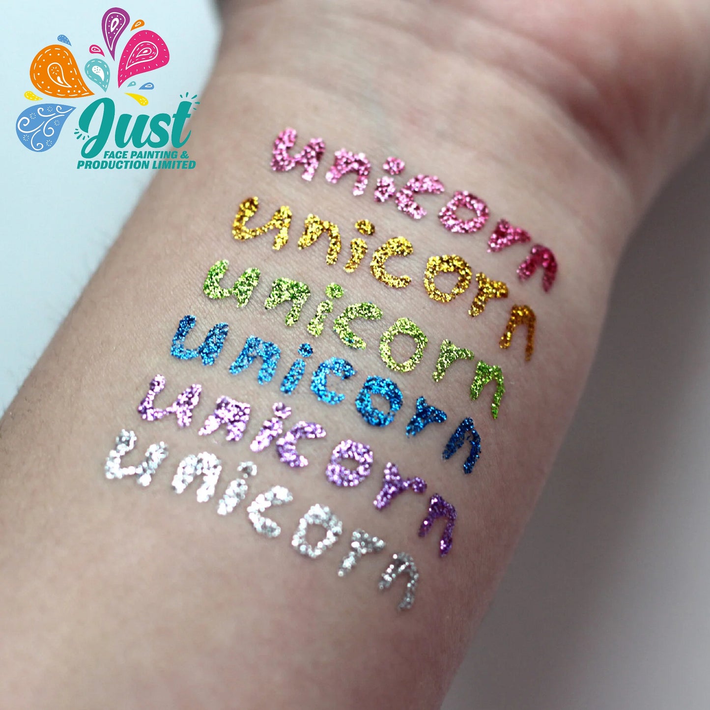 Unicorn Glitter - Gel Glitter Liner Unicorn - Gold & Silver
