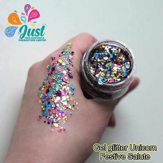 Unicorn Glitter - Gel glitter Unicorn Festive Salute