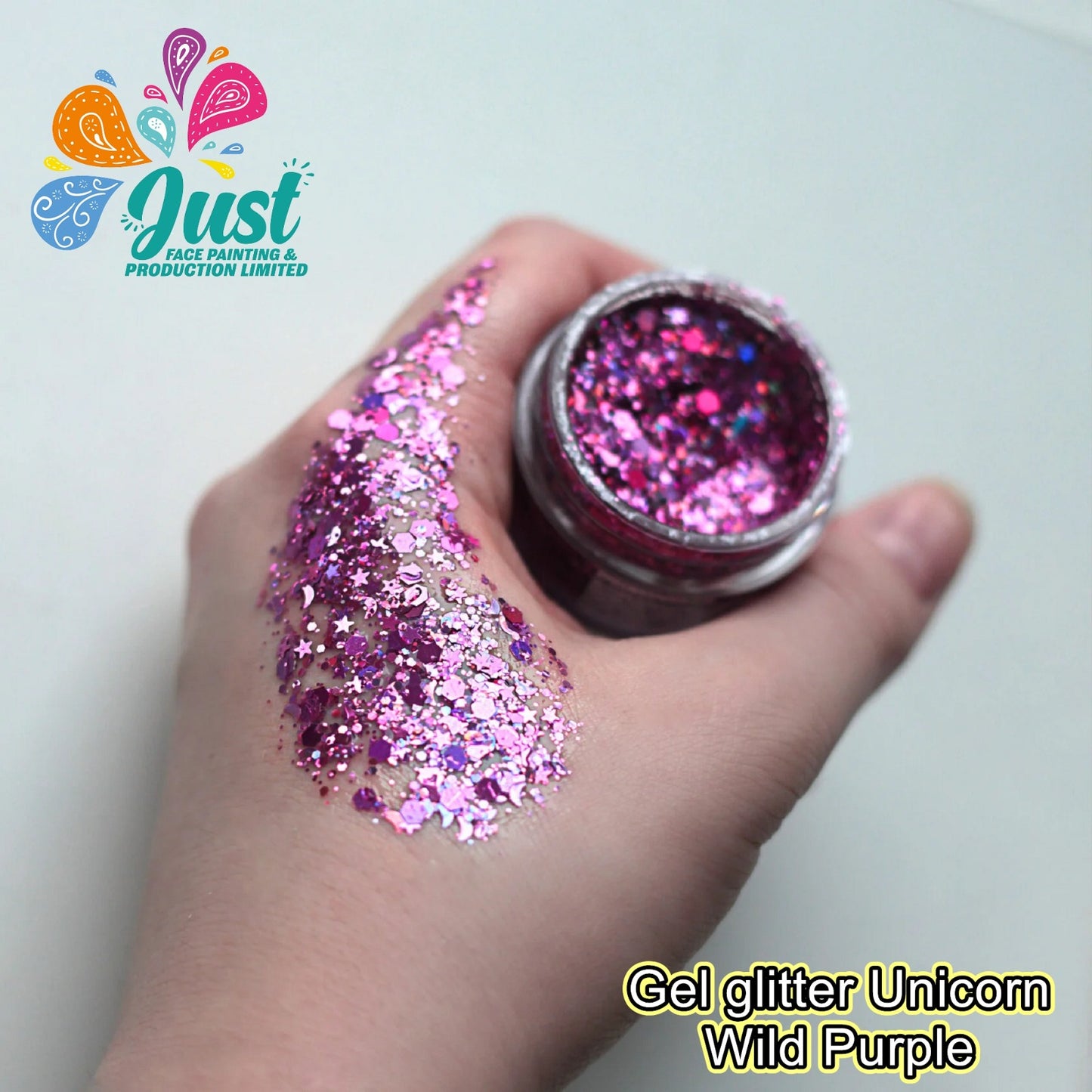 Unicorn Glitter - Gel glitter Unicorn Wild purple