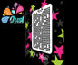 Glitter & Ghouls Stencils - Graffiti Squares
