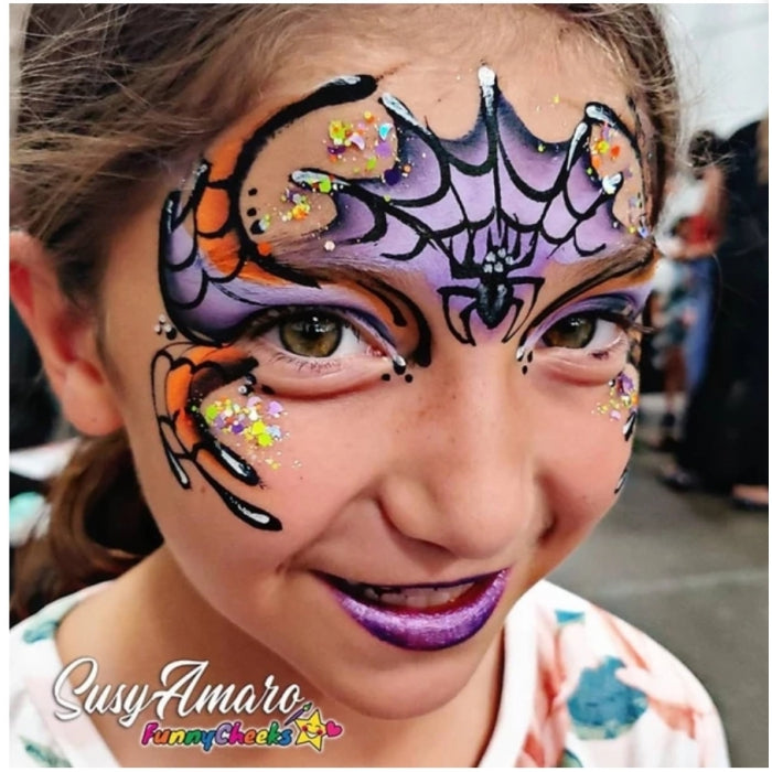 Sillyfarm BRUSH CAKE - Susy Amaro's Easy Stroke Collection "LavenderPurple" Arty Brush Cake