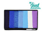 Fusion Rainbow Cake - Leanne's Face Painting Petal Cake | Leanne's Bluebelle Shimmer