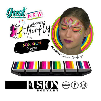 Fusion Spectrum Palette - Leanne's Butterfly Palette | Non Neon
