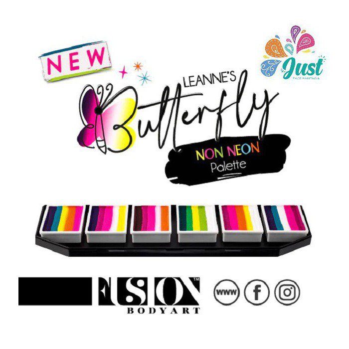 Fusion Spectrum Palette - Leanne's Butterfly Palette | Non Neon