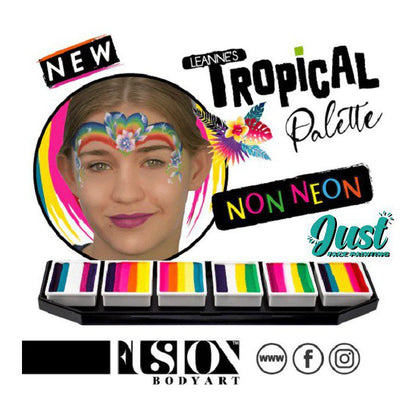 Fusion Spectrum Palette - Leanne's Tropical Collection Palette | Non Neon