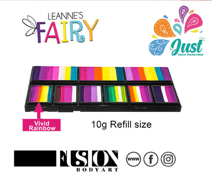 Fusion Split Cake - Leanne's collection - Vivid rainbow (30g)