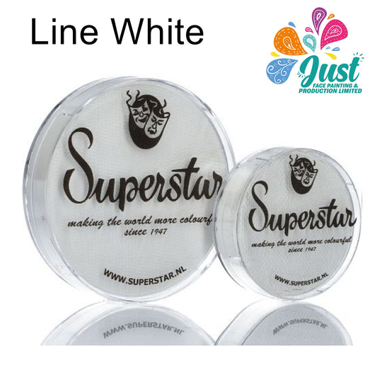Superstar - Aqua Face- and Bodypaint 45G -  Line White / White