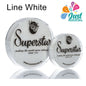 Superstar - Aqua Face- and Bodypaint 45G -  Line White / White