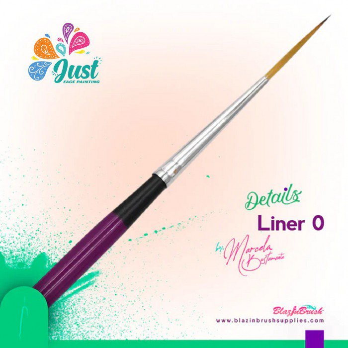 Blazin Brush - Liner 0 (0.4 in)