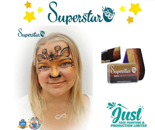 Superstar - Littler Colours Rainbow cake 30G - Little SAFARI (1 pc) - Tiger Colour