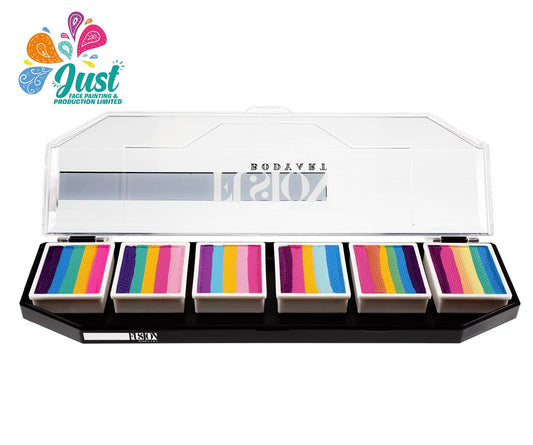 Fusion Face Painting Palette - Lodie Up Rainbow Ponies Palette New Arrival