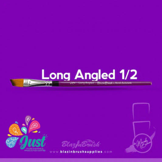 Blazin Brush - Long Angled 1/2