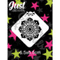 Glitter & Ghouls Stencils - Lotus Mandala mini