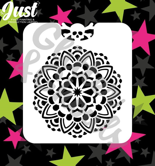 Glitter & Ghouls Stencils - Mandala - Bubbleflower