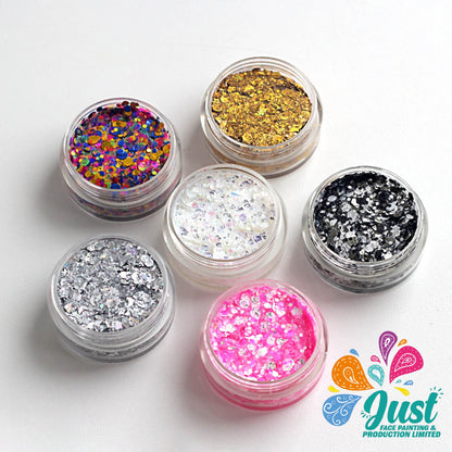 Unicorn Glitter - Cream-Glitter Unicorn Sunbeam - Golden Orange Color